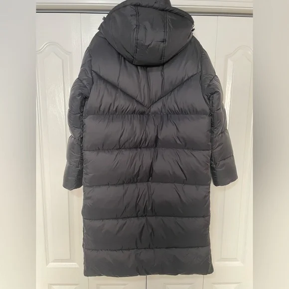 NEW ALO Gold Rush Puffer Trench Long Coat Jacket | US M Unisex - Picture 6 of 13